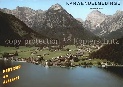 Pertisau Achensee Karwendelgebirge Kat. Eben am Achensee