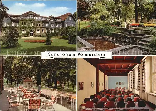 Wetter Ruhr Sanatorium Volmarstein Kat. Wetter (Ruhr)