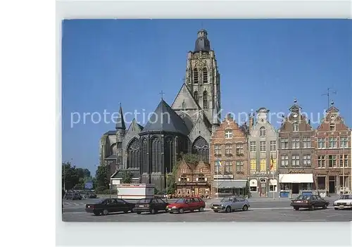 Oudenaarde Markt St Walburgakerk Kat. 