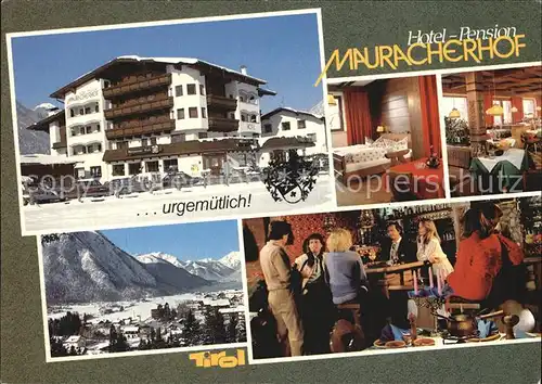 Maurach Tirol Hotel Pension Mauracher Hof Kat. Eben am Achensee