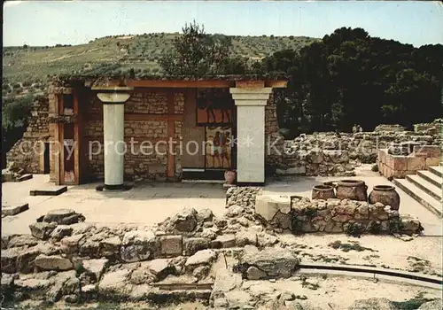 Knossos Cnosse Kreta Die suedliche Propylaeen Kat. Griechenland