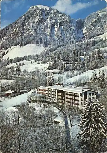 Hindelang Bad Kurhotel Prinz Luitpold Schwefel Moorbad Kat. Bad Hindelang