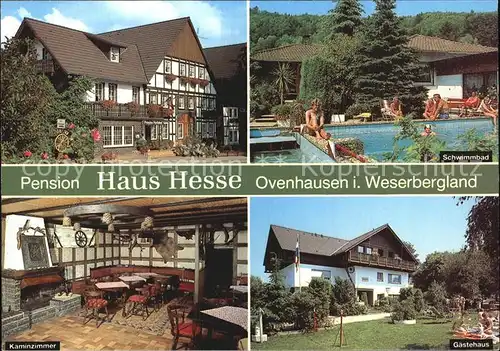 Ovenhausen Pension Haus Hesse Kat. Hoexter