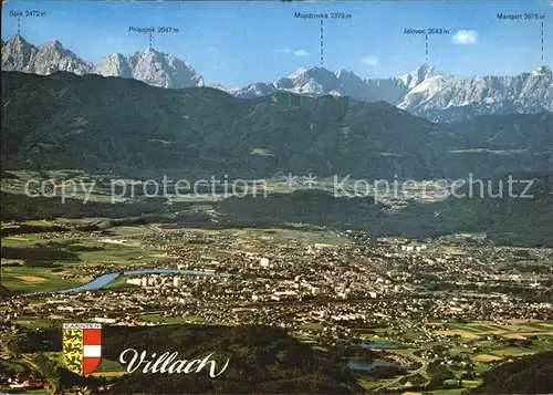 Villach Kaernten Julische Alpen Kat. Villach