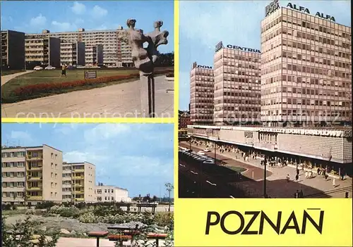 Poznan Posen Neubauten Hochhaeuser Kat. Poznan