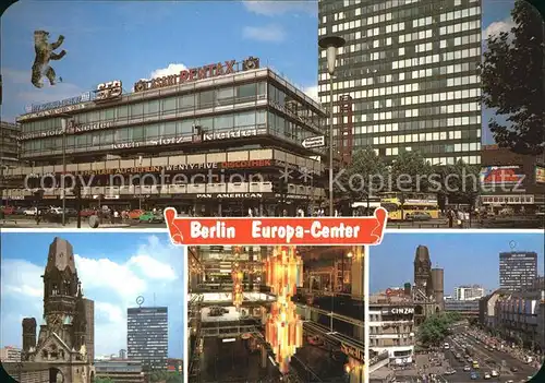 Berlin Europa Center Kat. Berlin