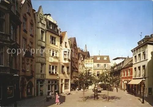 Bad Aachen kleiner Muensterplatz mit Vogelbrunnen