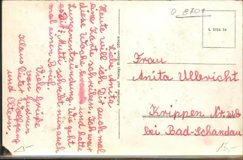 Glossen Loebau Gesamtansicht / Loebau Sachsen /