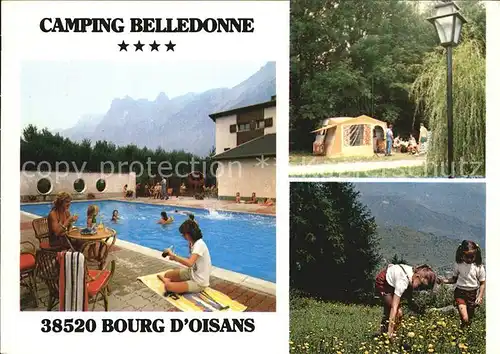 Bourg d Oisans Le Camping Belledonne Kat. Le Bourg d Oisans