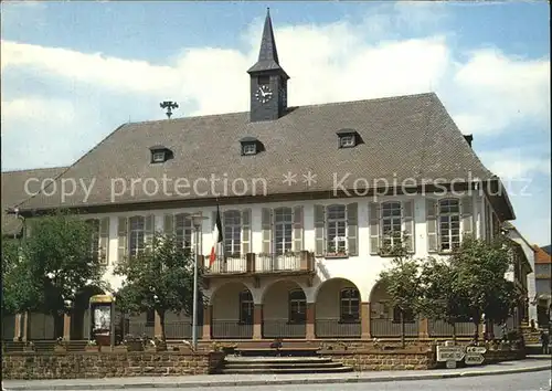 Lembach Bas Rhin Elsass Hotel de Ville Kat. Lembach