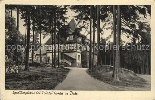 Friedrichroda Spiessberghaus Kat. Friedrichroda