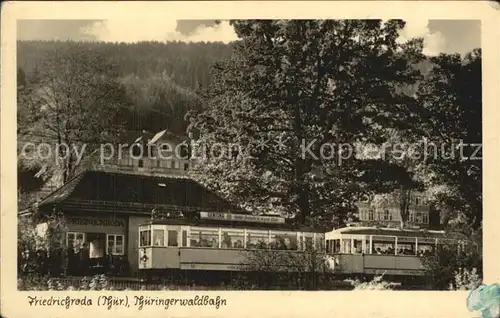 Friedrichroda Thueringerwaldbahn Kat. Friedrichroda
