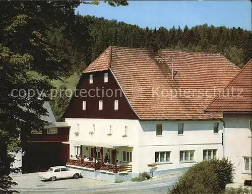 Langdorf Regen Gasthaus Pension Zur Post Kat. Langdorf