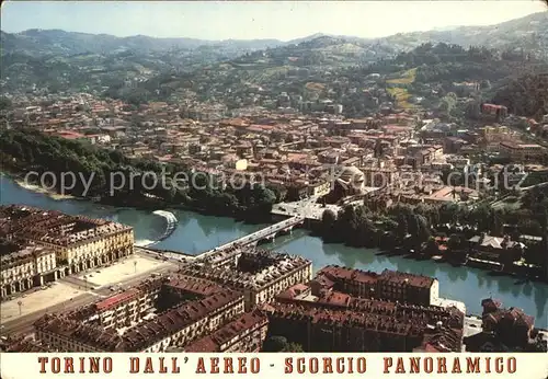 Torino Fliegeraufnahme Scorcio Panoramico Kat. Torino