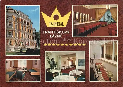 Frantiskovy Lazne Hotel Imperial Kat. Franzensbad