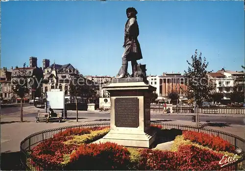 Verdun Meuse Statue du General Chevert Kat. Verdun