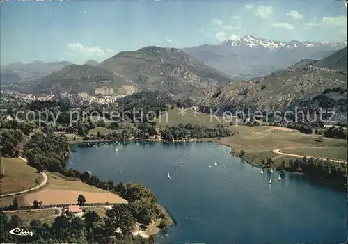 Lourdes Hautes Pyrenees Fliegeraufnahme Lac Kat. Lourdes