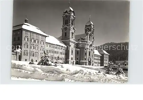 Einsiedeln SZ Klosterfront Kat. Einsiedeln