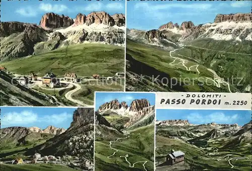 Dolomiti Passo Pordoi Kat. Italien