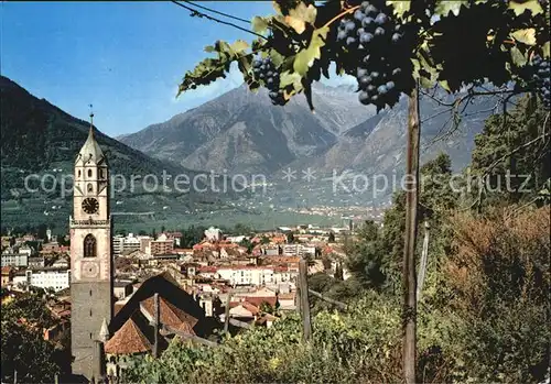 Merano Suedtirol Teilansicht Kirche Kat. Merano