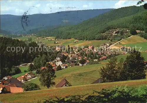 Obertal Baiersbronn Panorama Kat. Baiersbronn