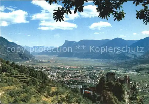 Meran Merano Brunnenburg Panorama