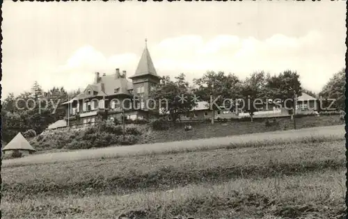 Rehefeld Zaunhaus Erholungsheim  Kat. Altenberg