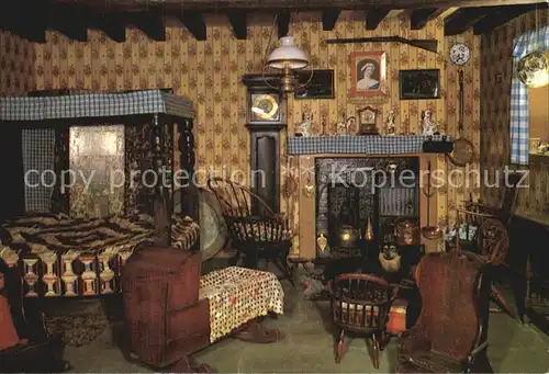 York UK Castle Museum Interior of a Moorland Cottage Kat. York