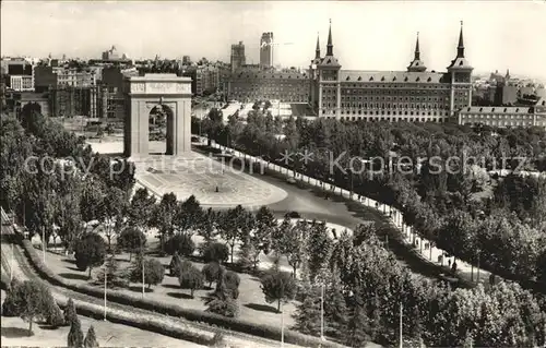 Madrid Spain Arco de la Victoria Kat. Madrid