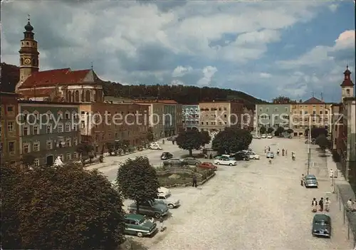 Tittmoning Salzach Stadtplatz Kat. Tittmoning