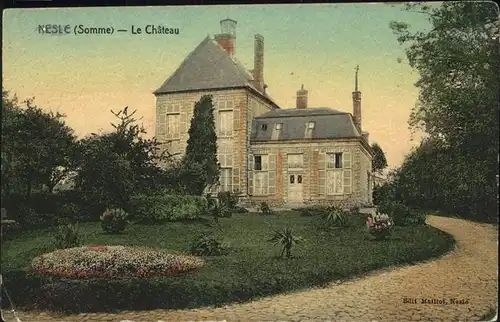 Nesle Somme Chateau / Nesle /Arrond. de Peronne