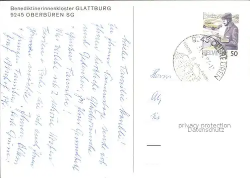 Oberbueren Benediktinerkloster Glattburg / Oberbueren /Bz. Wil