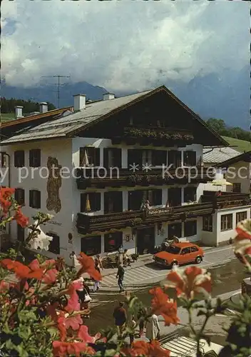 Maria Alm Steinernen Meer Gasthof Moserwirt Kat. Maria Alm am Steinernen Meer