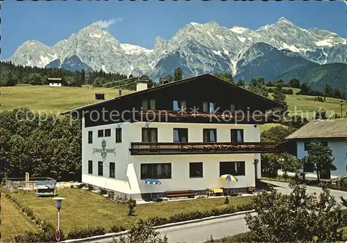 Maria Alm Steinernen Meer Pension Niederreiter Kat. Maria Alm am Steinernen Meer