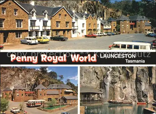 Launceston Australia Penny Royal World Wasserfall Kat. Launceston