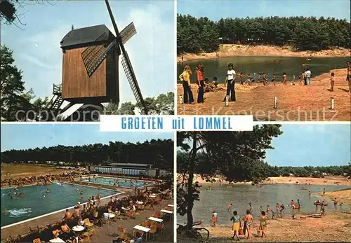 Lommel Muehle Strand Freibad Kat. 