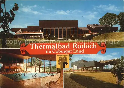 Rodach Coburg Thermalbad im Coburger Land Kat. Bad Rodach
