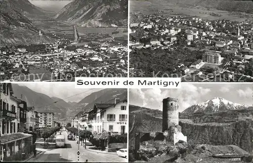 Martigny Aisne Stadtansicht Kat. Martigny