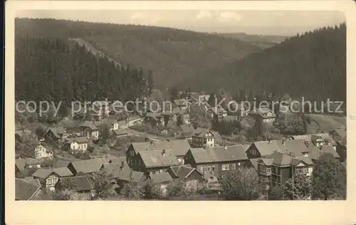 Finsterbergen Ortsansicht Kat. Finsterbergen Thueringer Wald