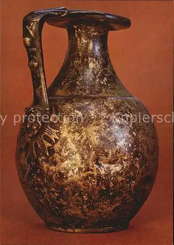Bad Homburg Saalburgmuseum Roemische Bronzekanne  Kat. Bad Homburg v.d. Hoehe