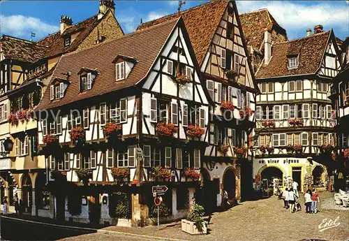 Colmar Haut Rhin Elsass Rue des Marchands Kat. Colmar