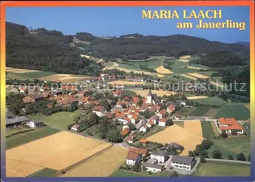 Maria Laach Jauerling Fliegeraufnahme Kat. Maria Laach Waldviertel
