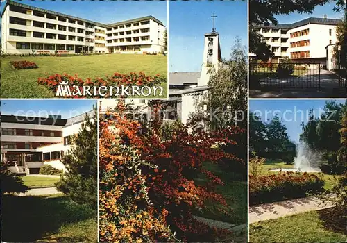 Moenchhof Burgenland Marienkron Priorat der Zisterzienserinnen Kneippkurhaus Park Kat. Moenchhof