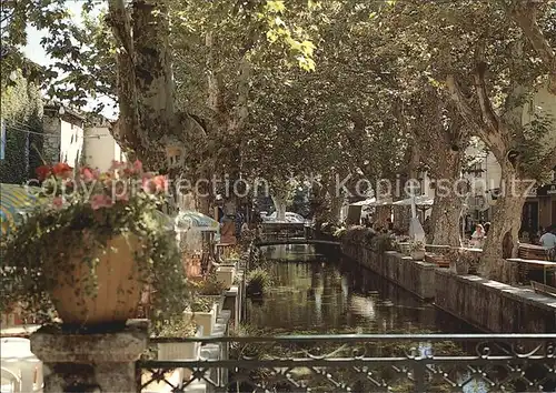 Goudargues Canal de la Fontaine Vallee de la Ceze Kat. Goudargues