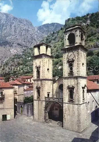 Kotor Montenegro Katedrala Sv Tripuna Kat. Montenegro