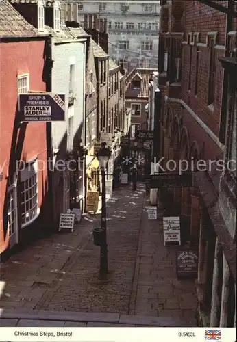 Bristol UK Christmas Steps Kat. Bristol City of