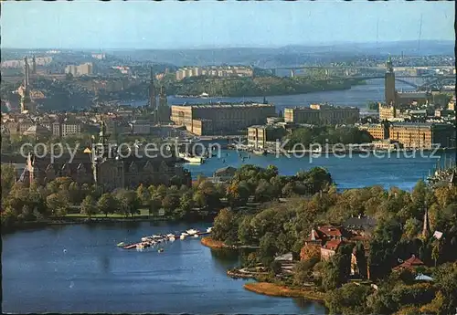 Stockholm Utsikt fran Kaknaestornet Kat. Stockholm