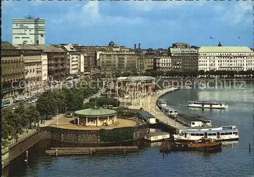 Hamburg Jungfernstieg Binnenalster Kat. Hamburg