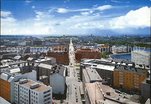 Helsinki Panorama Blick ueber die Stadt Kat. Helsinki