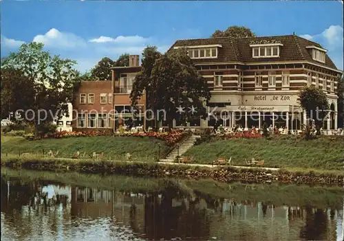 Ommen Overijssel Hotel Restaurant De Zon aan de Vecht Kat. Ommen